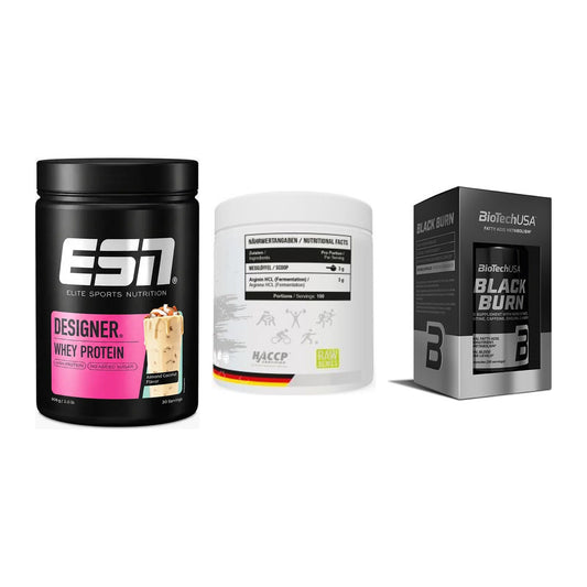 Definitionsphase-Set: ESN Designer + MST Arginine + BioTech Black – alle enthaltenen Artikel