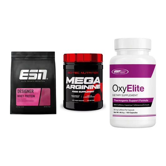 Definitionsphase-Set: ESN Designer + Scitec Mega + USP Labs – alle enthaltenen Artikel