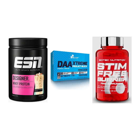 Definitionsphase-Set: ESN Designer + Olimp DAA + Scitec Stim – alle enthaltenen Artikel