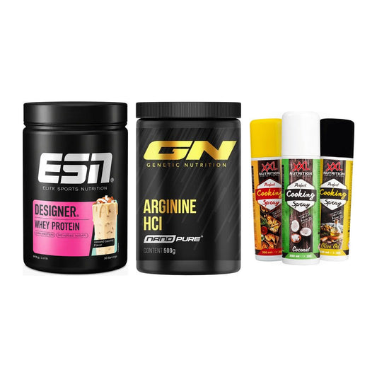 Definitionsphase-Set: ESN Designer + GN Arginine + XXL Nutrition – alle enthaltenen Artikel