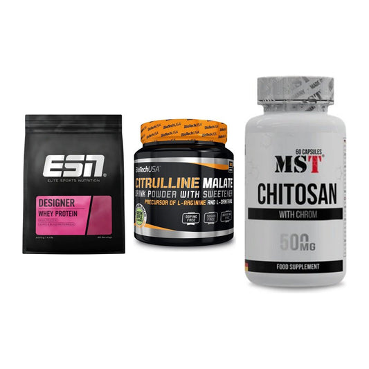 Definitionsphase-Set: ESN Designer + BioTech Citrul + MST Chitosan – alle enthaltenen Artikel