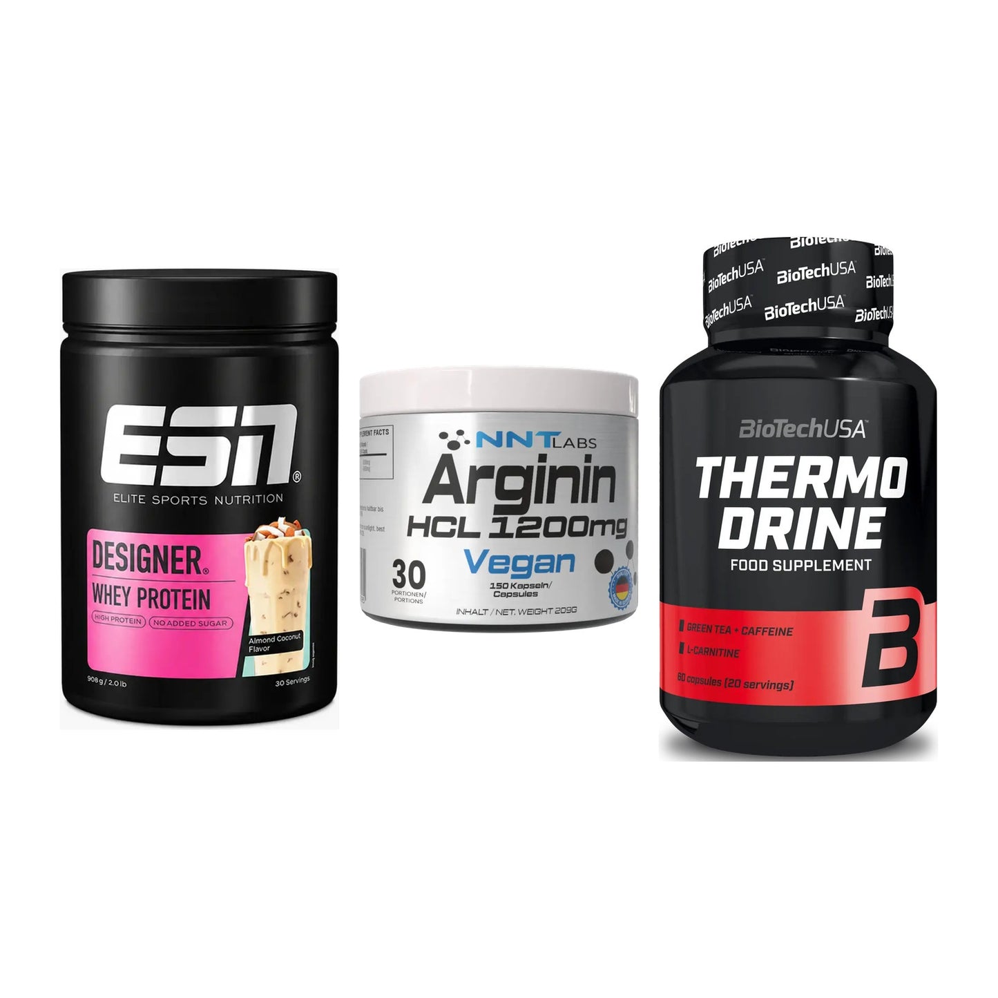 Definitionsphase-Set: ESN Designer + NNT Arginin + BioTech Thermo – alle enthaltenen Artikel