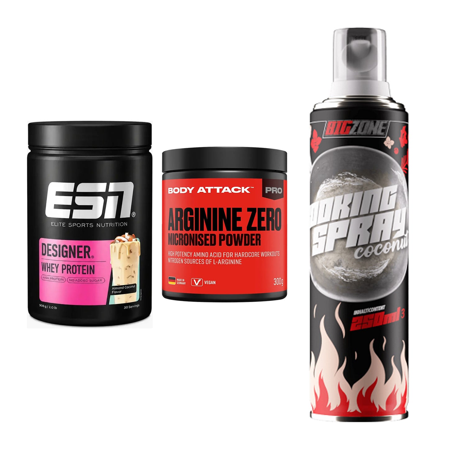 Definitionsphase-Set: ESN Designer + Body Attack + Big Zone – alle enthaltenen Artikel