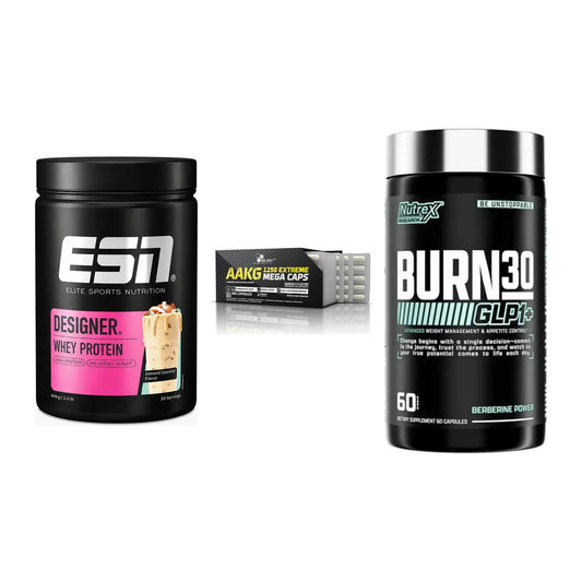 Definitionsphase-Set: ESN Designer + Olimp AAKG + Nutrex Burn 30 – alle enthaltenen Artikel