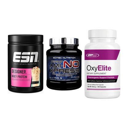 Definitionsphase-Set: ESN Designer + Scitec Ami-NO + USP Labs – alle enthaltenen Artikel