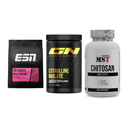 Definitionsphase-Set: ESN Designer + GN Citrulline + MST Chitosan – alle enthaltenen Artikel