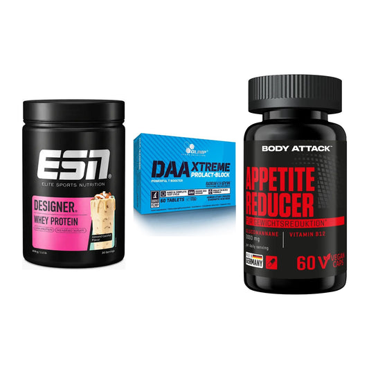 Definitionsphase-Set: ESN Designer + Olimp DAA + Body Attack – alle enthaltenen Artikel