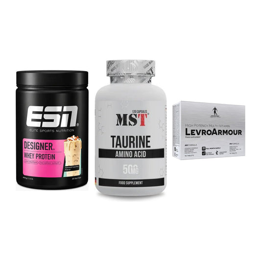 Definitionsphase-Set: ESN Designer + MST Taurine + Kevin Levrone – alle enthaltenen Artikel