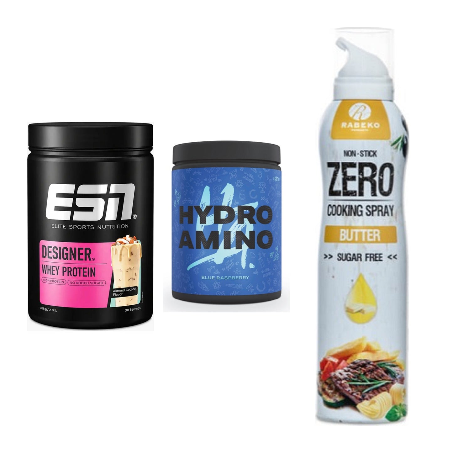 Definitionsphase-Set: ESN Designer + Nanosupps + Rabeko Zero – alle enthaltenen Artikel
