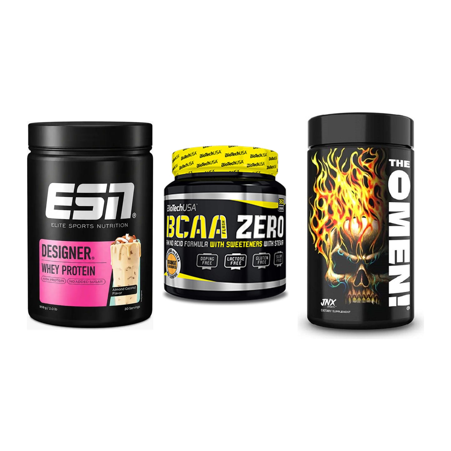 Definitionsphase-Set: ESN Designer + BioTech BCAA + JNX Sports – alle enthaltenen Artikel