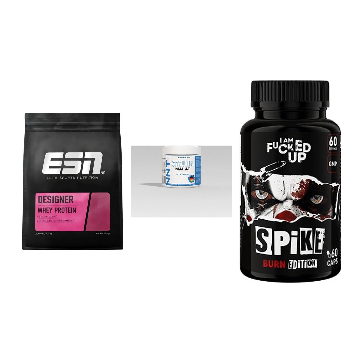 Definitionsphase-Set: ESN Designer + NNT Citrullin + Swedish Supple – alle enthaltenen Artikel