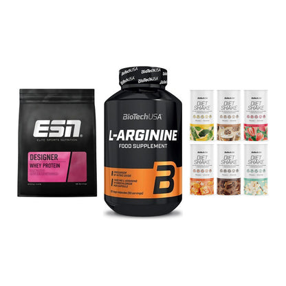 Definitionsphase-Set: ESN Designer + BioTech L-Argi + BioTech Diet – alle enthaltenen Artikel