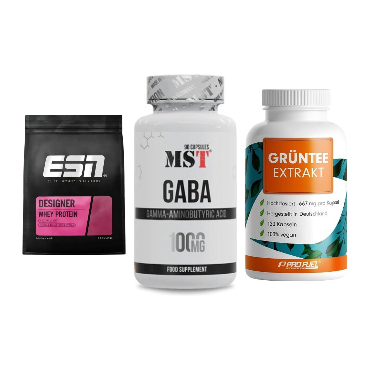 Definitionsphase-Set: ESN Designer + MST GABA + ProFuel Grünte – alle enthaltenen Artikel