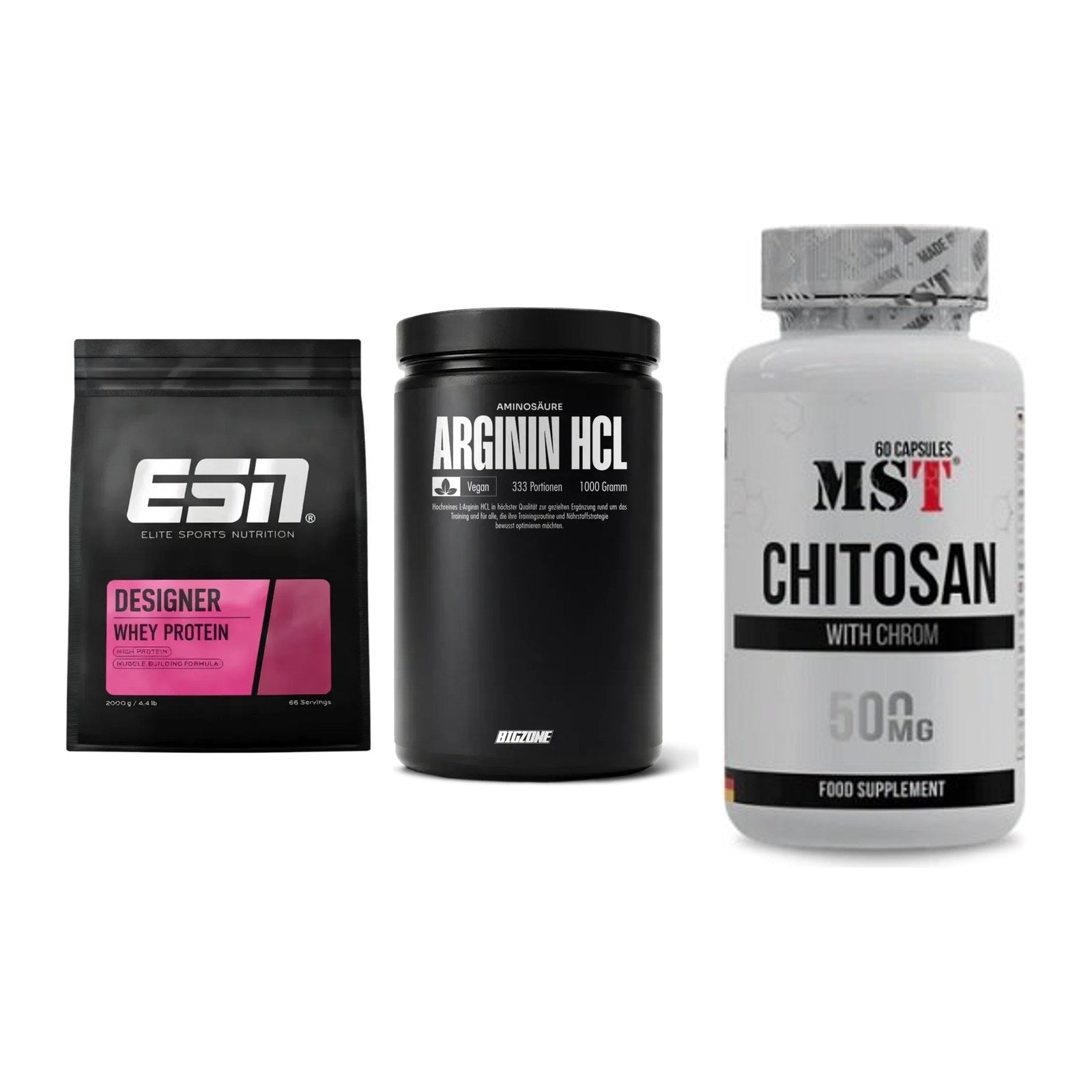 Definitionsphase-Set: ESN Designer + Big Zone + MST Chitosan – alle enthaltenen Artikel