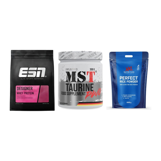 Definitionsphase-Set: ESN Designer + MST Taurine + XXL Nutrition – alle enthaltenen Artikel