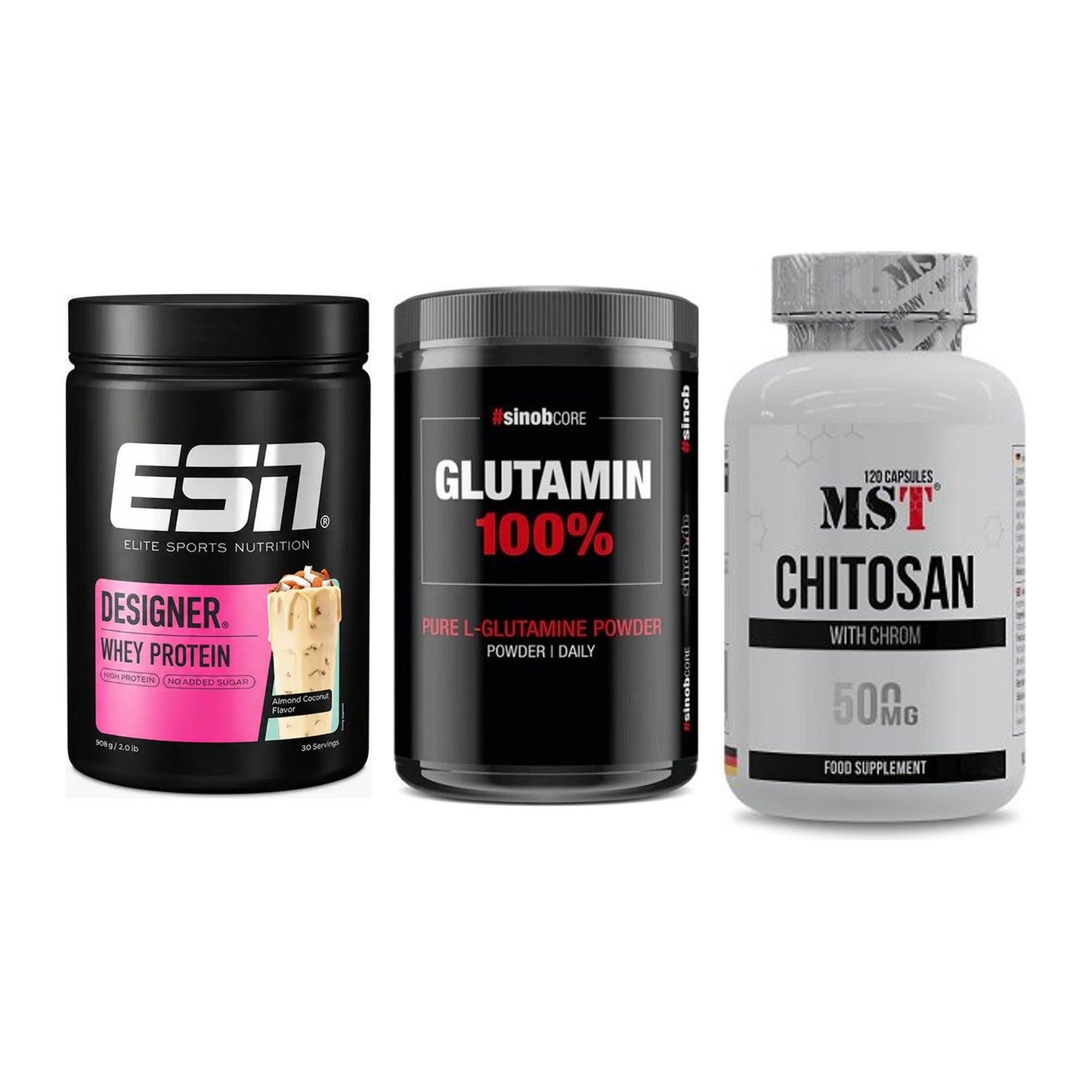 Definitionsphase-Set: ESN Designer + Sinob Core + MST Chitosan – alle enthaltenen Artikel