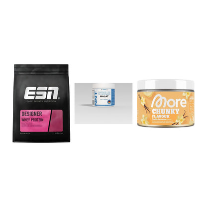 Definitionsphase-Set: ESN Designer + NNT Citrullin + More Nutrition – alle enthaltenen Artikel