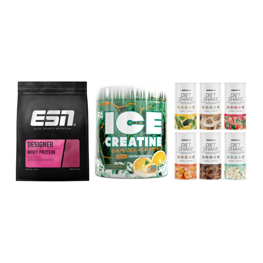 Definitionsphase-Set: ESN Designer + FA Nutrition + BioTech Diet – alle enthaltenen Artikel