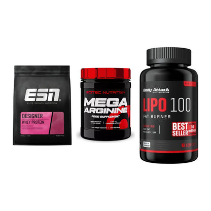 Definitionsphase-Set: ESN Designer + Scitec Mega + Body Attack – alle enthaltenen Artikel