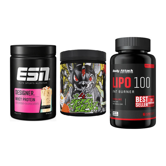 Definitionsphase-Set: ESN Designer + BPS-Pharma + Body Attack – alle enthaltenen Artikel