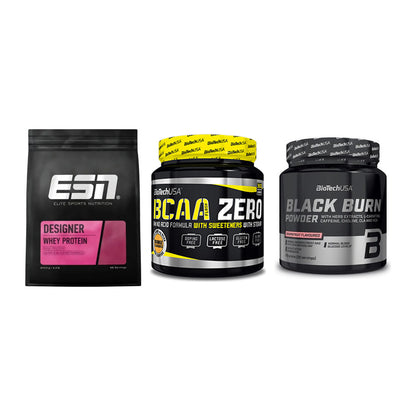 Definitionsphase-Set: ESN Designer + BioTech BCAA + BioTech Black – alle enthaltenen Artikel