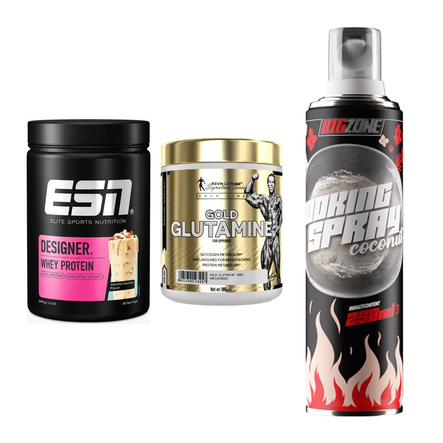 Definitionsphase-Set: ESN Designer + Kevin Levrone + Big Zone – alle enthaltenen Artikel