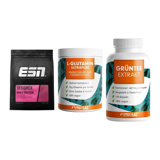 Definitionsphase-Set: ESN Designer + ProFuel Glutam + ProFuel Grünte – alle enthaltenen Artikel