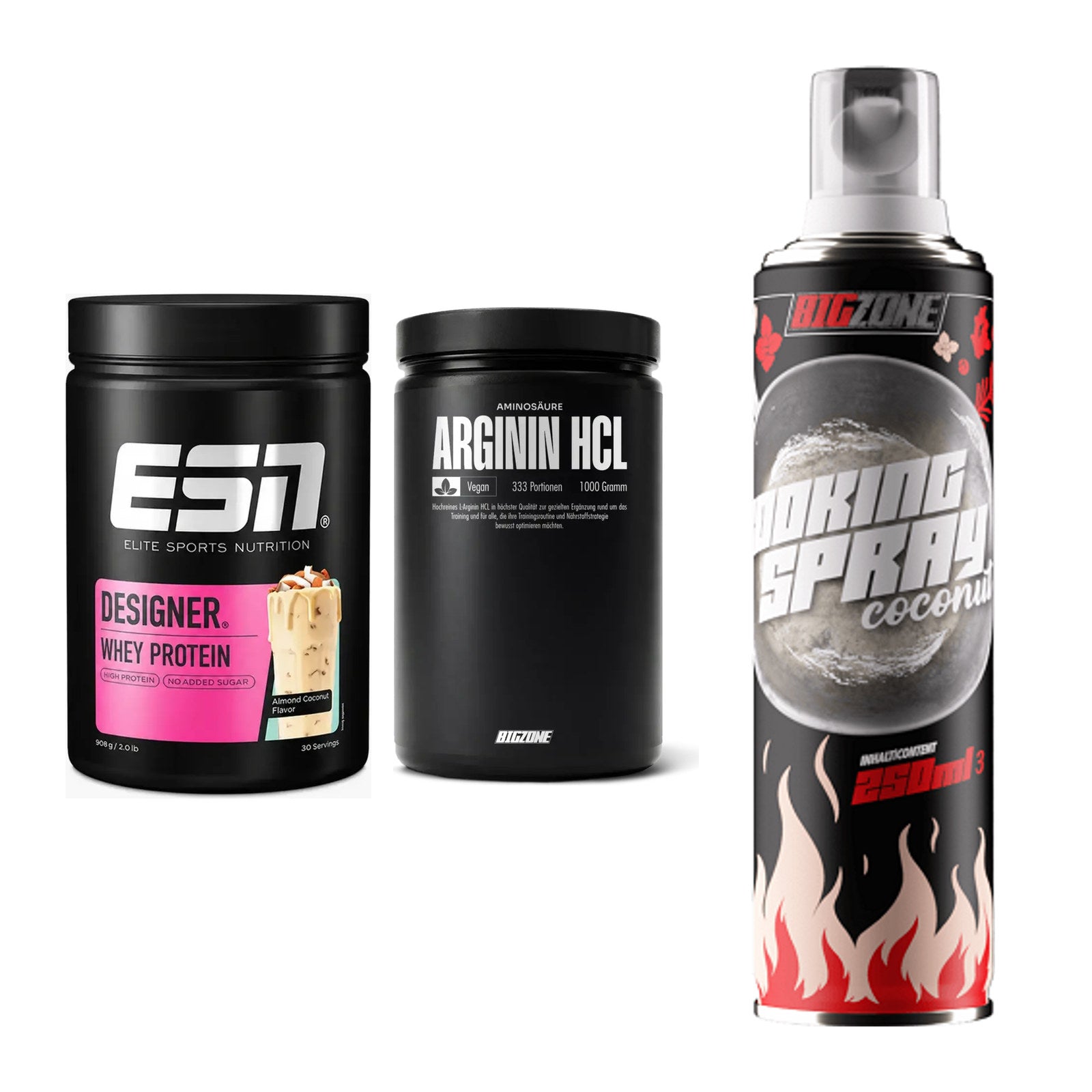 Definitionsphase-Set: ESN Designer + Big Zone L-Argin + 1 weitere – alle enthaltenen Artikel