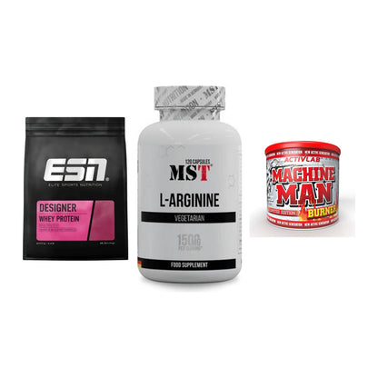 Definitionsphase-Set: ESN Designer + MST L-Arginine + Activlab – alle enthaltenen Artikel