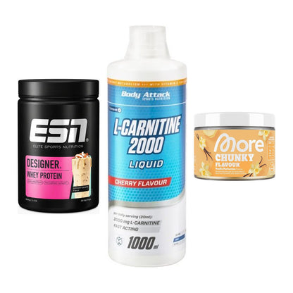 Definitionsphase-Set: ESN Designer + Body Attack + More Nutrition – alle enthaltenen Artikel