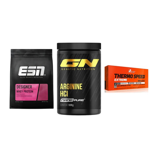Definitionsphase-Set: ESN Designer + GN Arginine + Olimp Thermo – alle enthaltenen Artikel