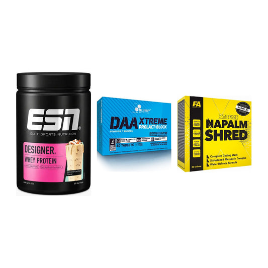 Definitionsphase-Set: ESN Designer + Olimp DAA + FA Nutrition – alle enthaltenen Artikel