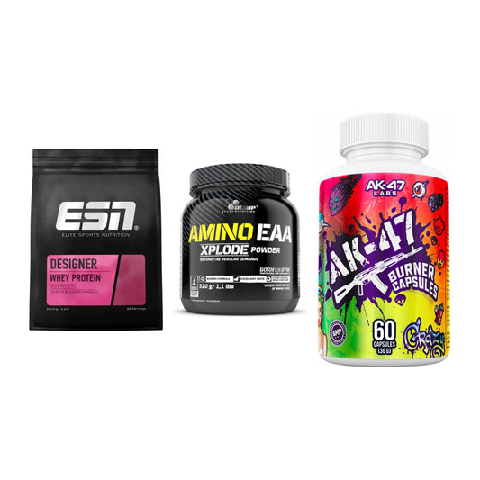 Definitionsphase-Set: ESN Designer + Olimp Amino + AK47 Labs – alle enthaltenen Artikel