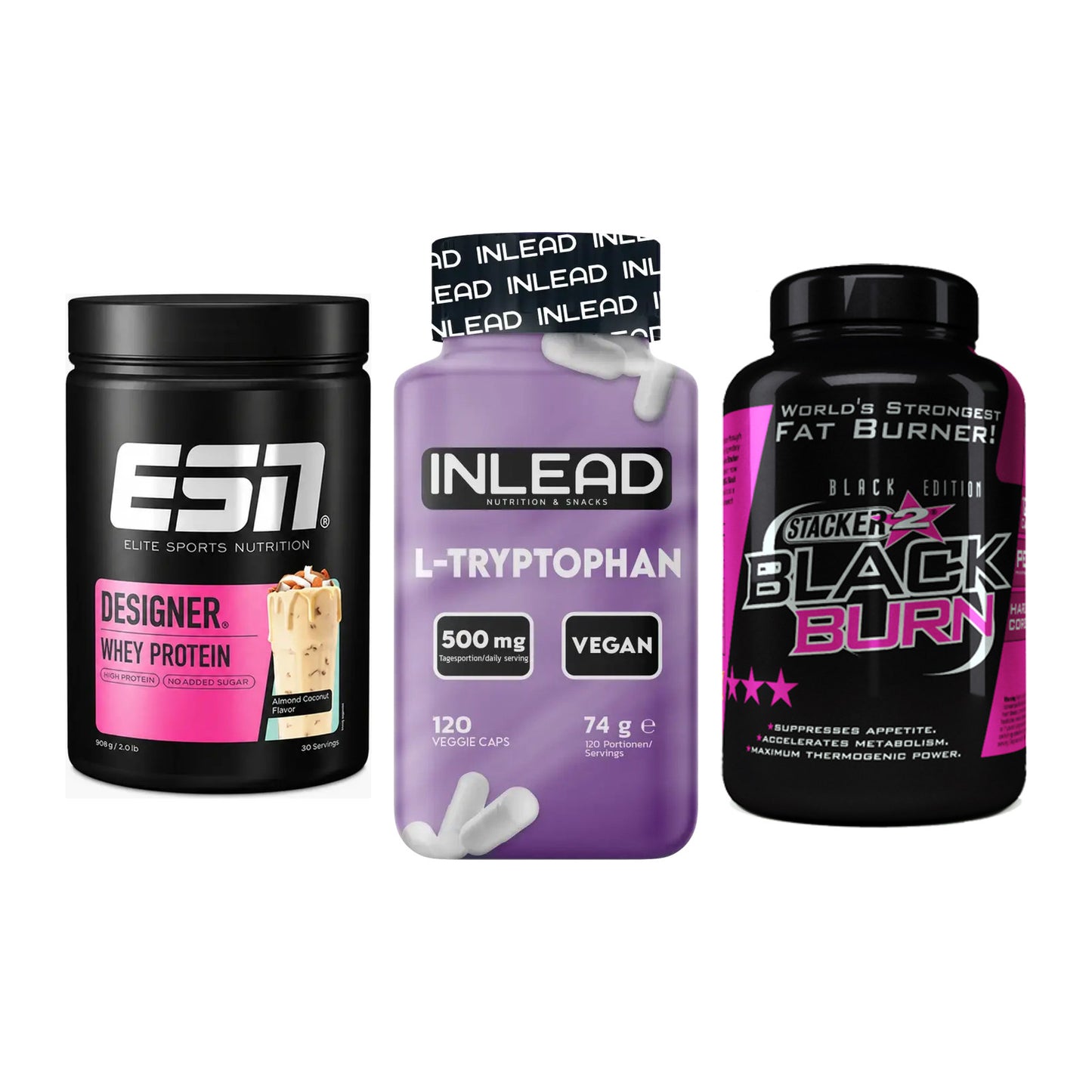 Definitionsphase-Set: ESN Designer + INLEAD L-Trypt + Stacker2 Black – alle enthaltenen Artikel