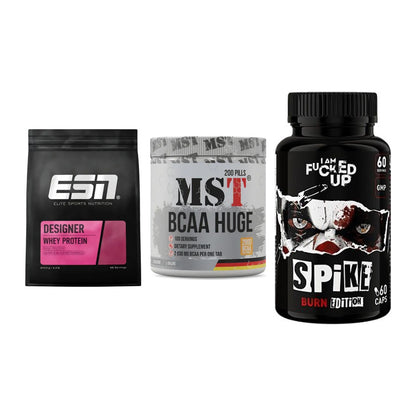Definitionsphase-Set: ESN Designer + MST BCAA Huge + Swedish Supple – alle enthaltenen Artikel