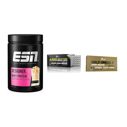 Definitionsphase-Set: ESN Designer + Olimp AAKG + Olimp Omega 3 – alle enthaltenen Artikel