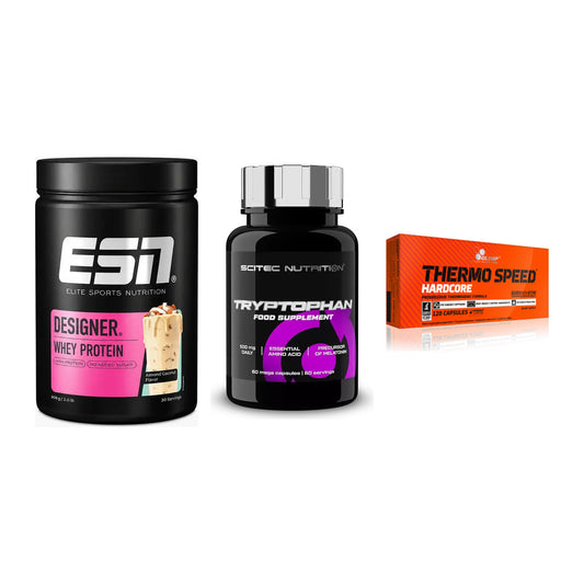 Definitionsphase-Set: ESN Designer + Scitec Tryptop + Olimp Thermo – alle enthaltenen Artikel
