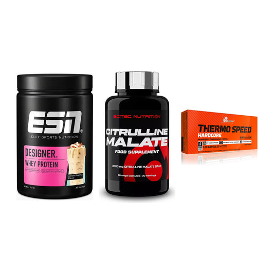 Definitionsphase-Set: ESN Designer + Scitec Citrull + Olimp Thermo – alle enthaltenen Artikel