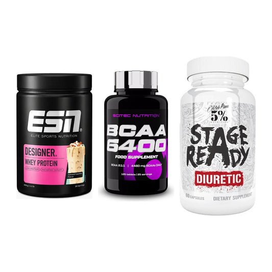 Definitionsphase-Set: ESN Designer + Scitec BCAA + 5% Nutrition – alle enthaltenen Artikel