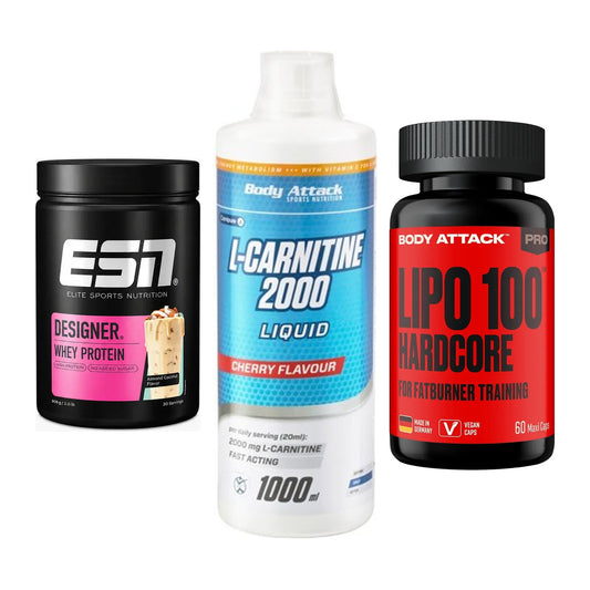 Definitionsphase-Set: ESN Designer + Body Attack + 1 weitere – alle enthaltenen Artikel