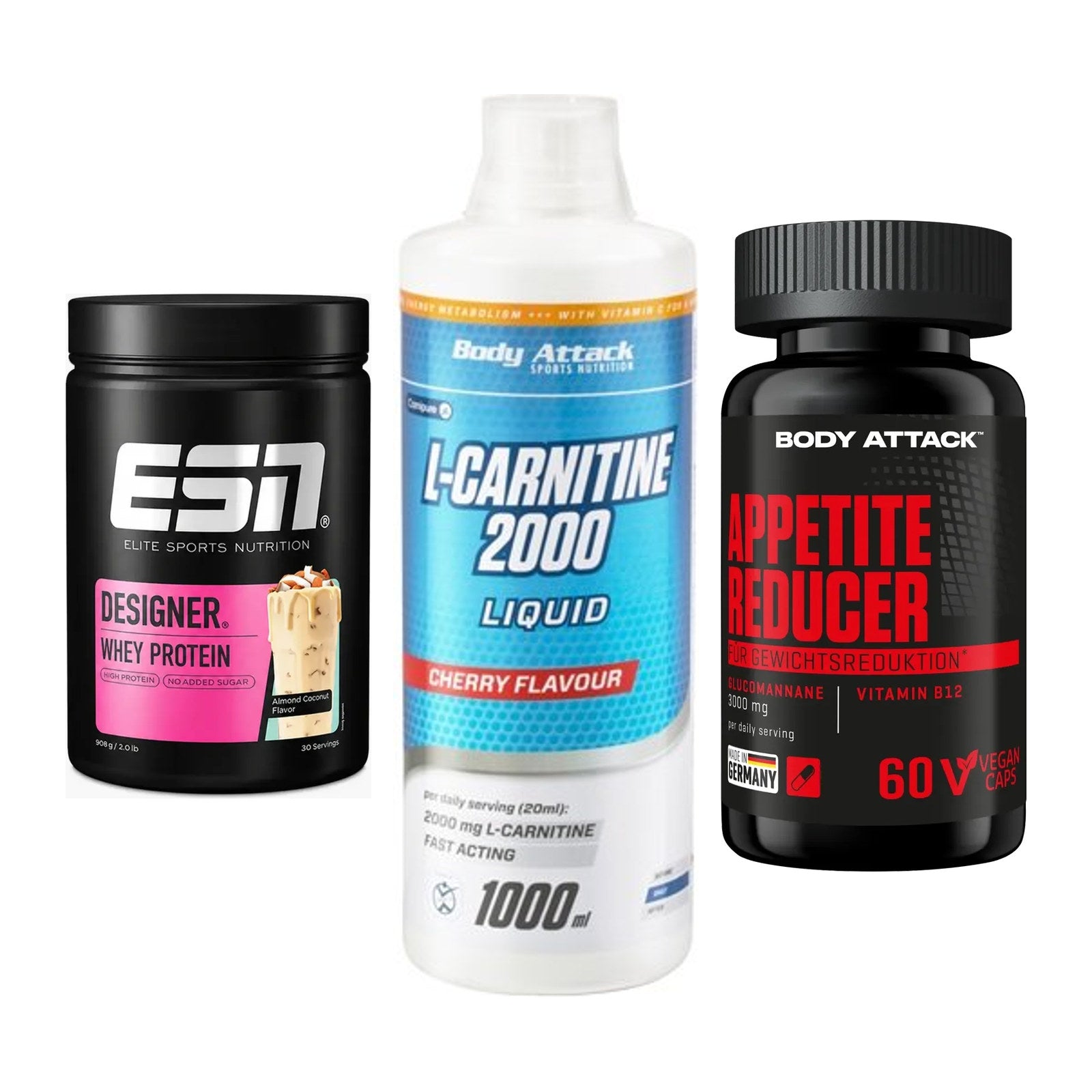 Definitionsphase-Set: ESN Designer + Body Attack + 1 weitere – alle enthaltenen Artikel