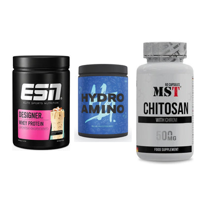 Definitionsphase-Set: ESN Designer + Nanosupps + MST Chitosan – alle enthaltenen Artikel