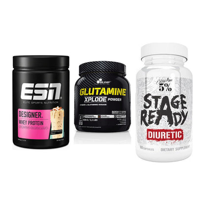 Definitionsphase-Set: ESN Designer + Olimp L-Glutam + 5% Nutrition – alle enthaltenen Artikel