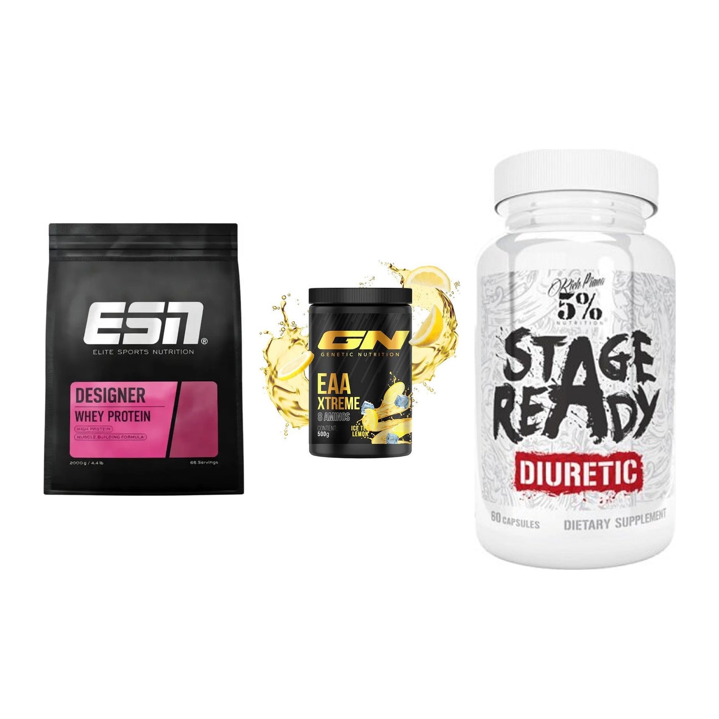 Definitionsphase-Set: ESN Designer + GN EAA Xtreme + 5% Nutrition – alle enthaltenen Artikel