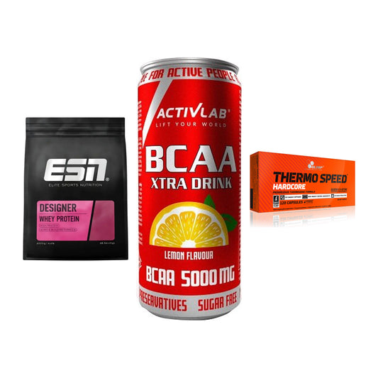 Definitionsphase-Set: ESN Designer + Activlab BCAA + Olimp Thermo – alle enthaltenen Artikel