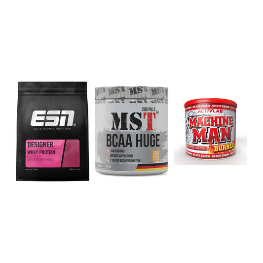 Definitionsphase-Set: ESN Designer + MST BCAA Huge + Activlab – alle enthaltenen Artikel