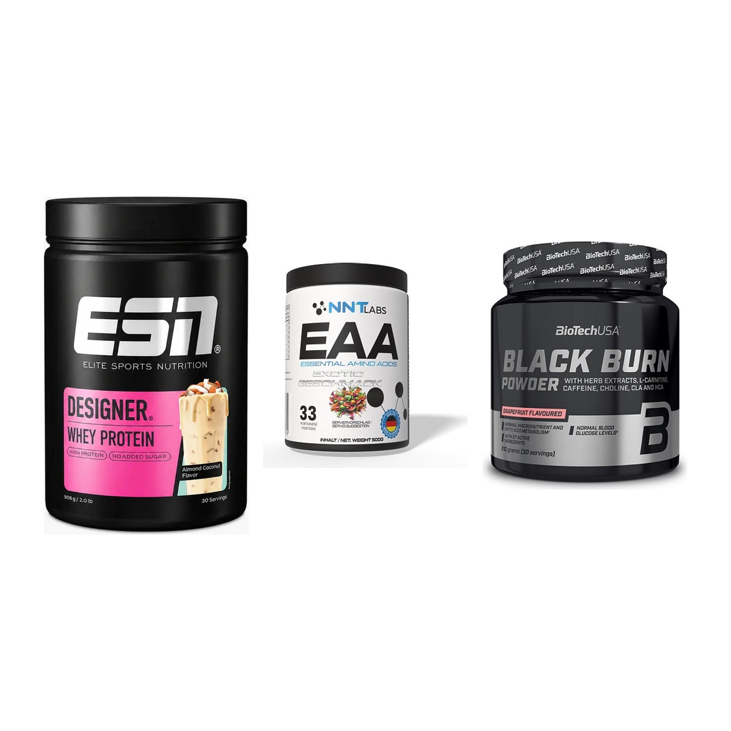 Definitionsphase-Set: ESN Designer + NNT EAA + BioTech Black – alle enthaltenen Artikel