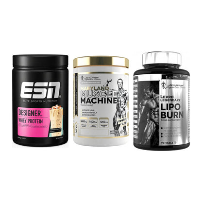 Definitionsphase-Set: ESN Designer + Kevin Levrone + 1 weitere – alle enthaltenen Artikel