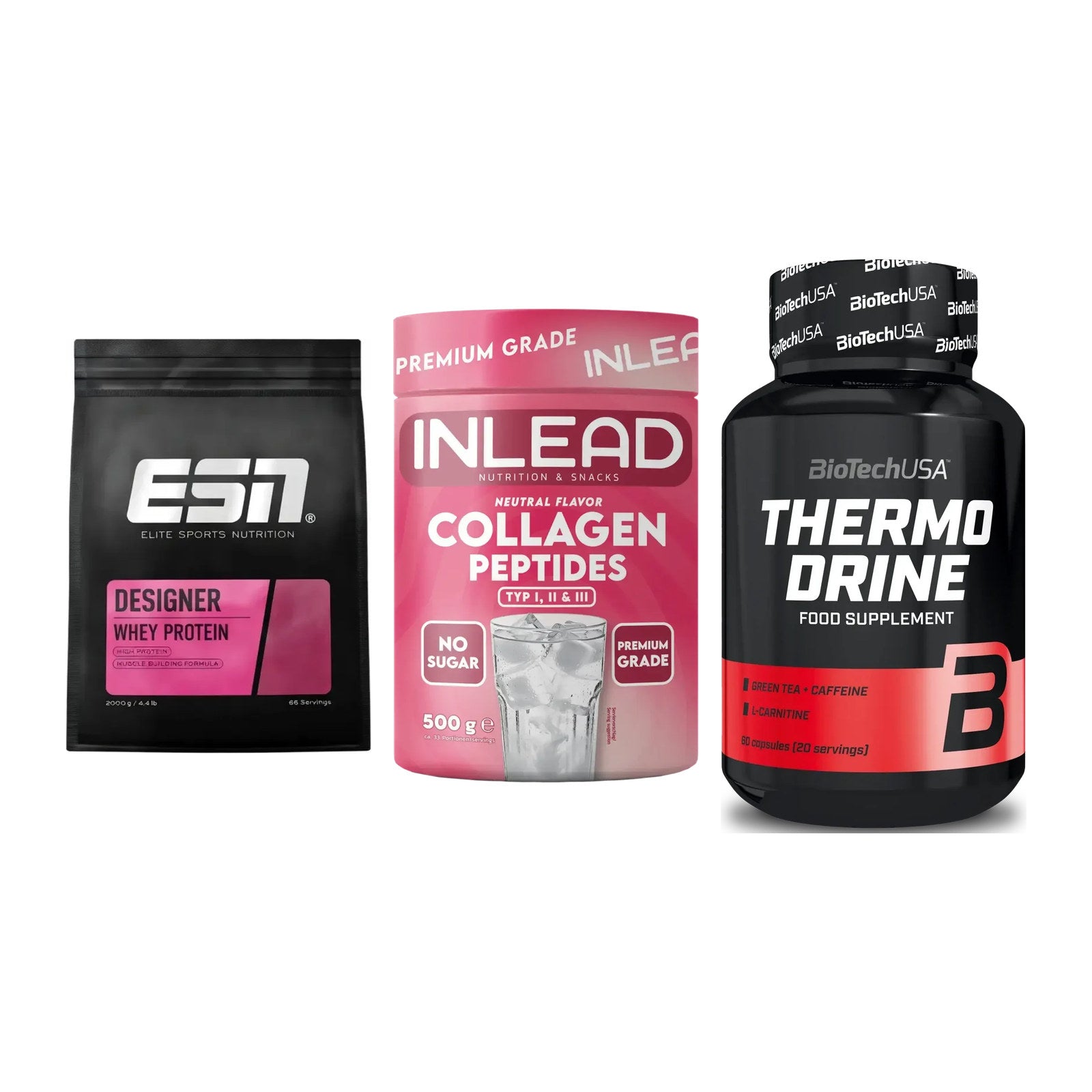 Definitionsphase-Set: ESN Designer + INLEAD Collage + BioTech Thermo – alle enthaltenen Artikel