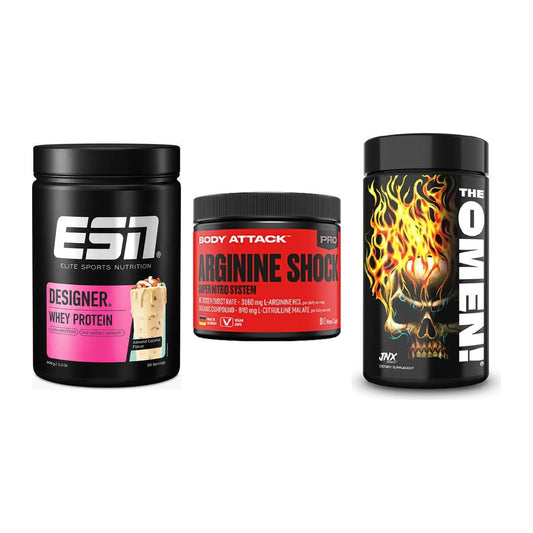 Definitionsphase-Set: ESN Designer + Body Attack + JNX Sports – alle enthaltenen Artikel